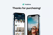 Hubline Social Network Mobile App UI, an UI Kit Template by Creative Perspective (Thumbnail 6 of 6)