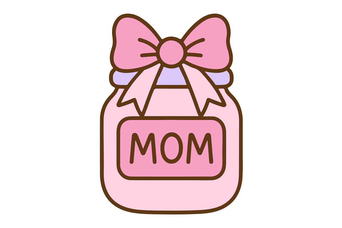 Cute Mom Gift Box SVG, an Object Graphic by Creative Art (Photo 1 of 6)