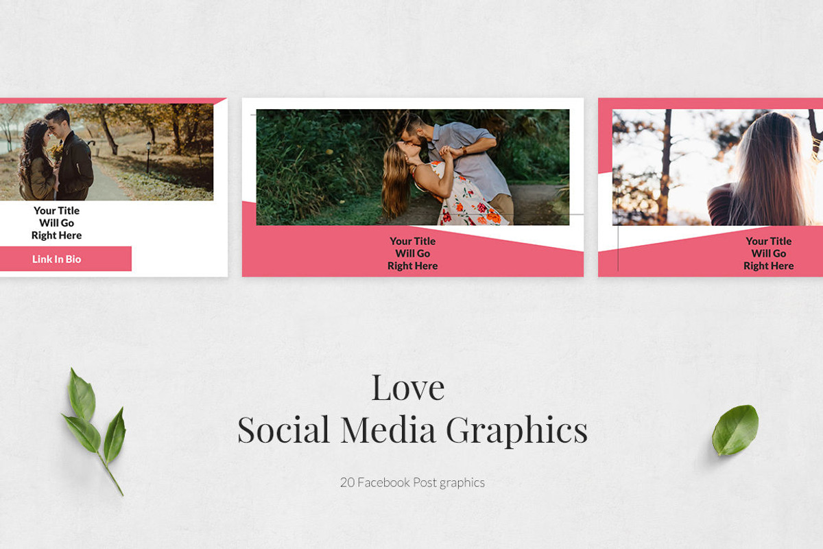 Love Facebook Posts, a Social Media Template by Social Corner Graphics (Photo 2 of 7)
