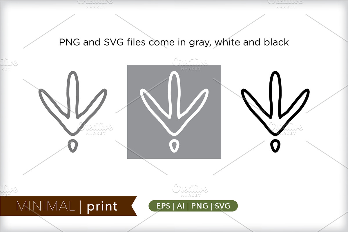 Minimal print icons, an Outline Icon by Picture Window (Photo 2 of 5)