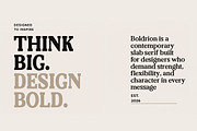 Boldrion, a Slab Serif Font by Keren Studio (Thumbnail 7 of 10)