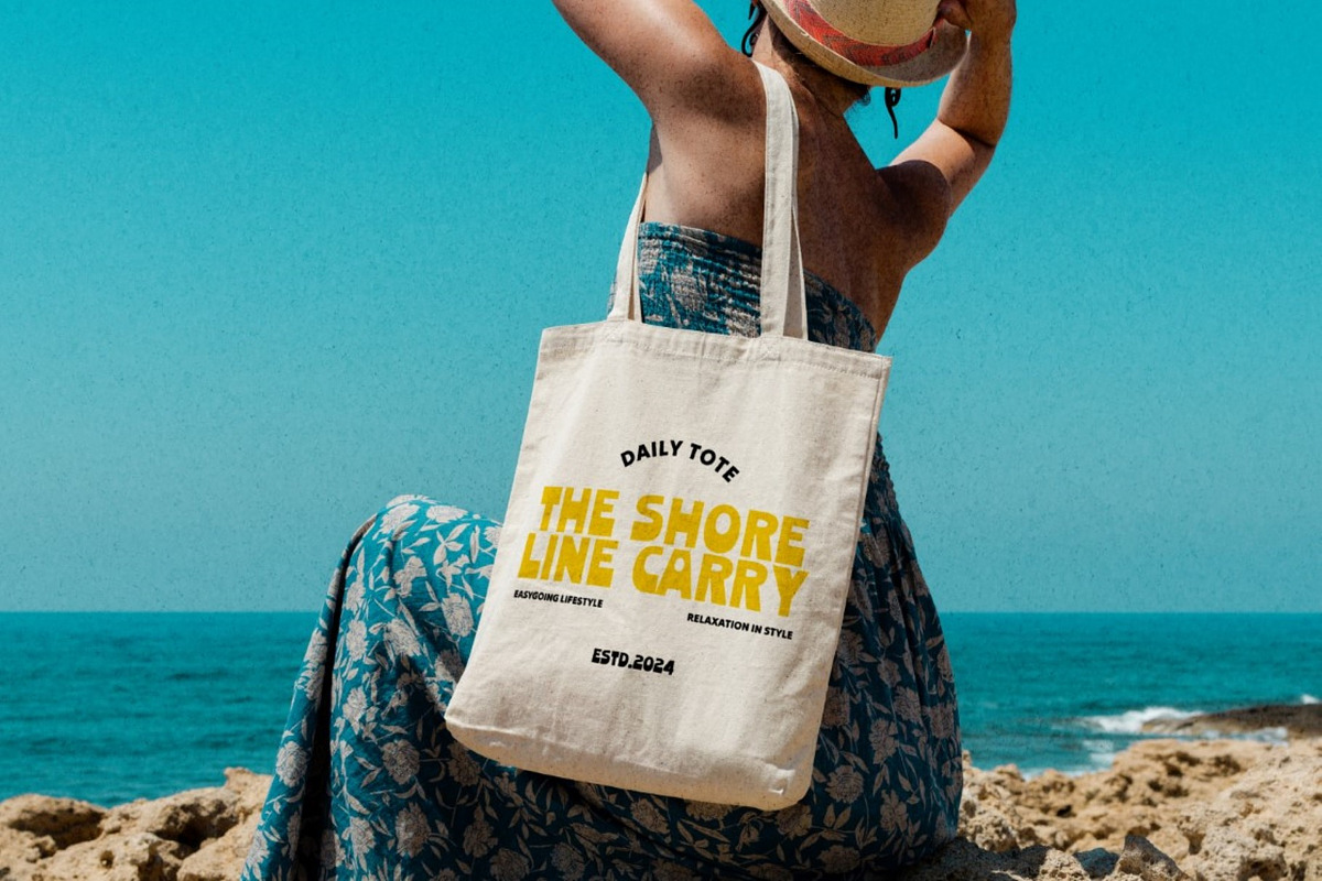 Palm Coast - Bold Retro Display Font, a Font by Studio Moara (Photo 8 of 9)