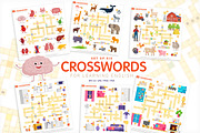 6 Crosswords - Learn English words, an Object Graphic by Bezvershenko (Thumbnail 8 of 8)