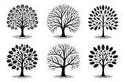 Tree with roots silhouette featuring, an Illustration by Amazin_art (Thumbnail 2 of 10)