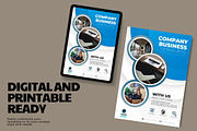 Business Flyer Template, a Flyer Template by ResumeFabs (Thumbnail 2 of 3)