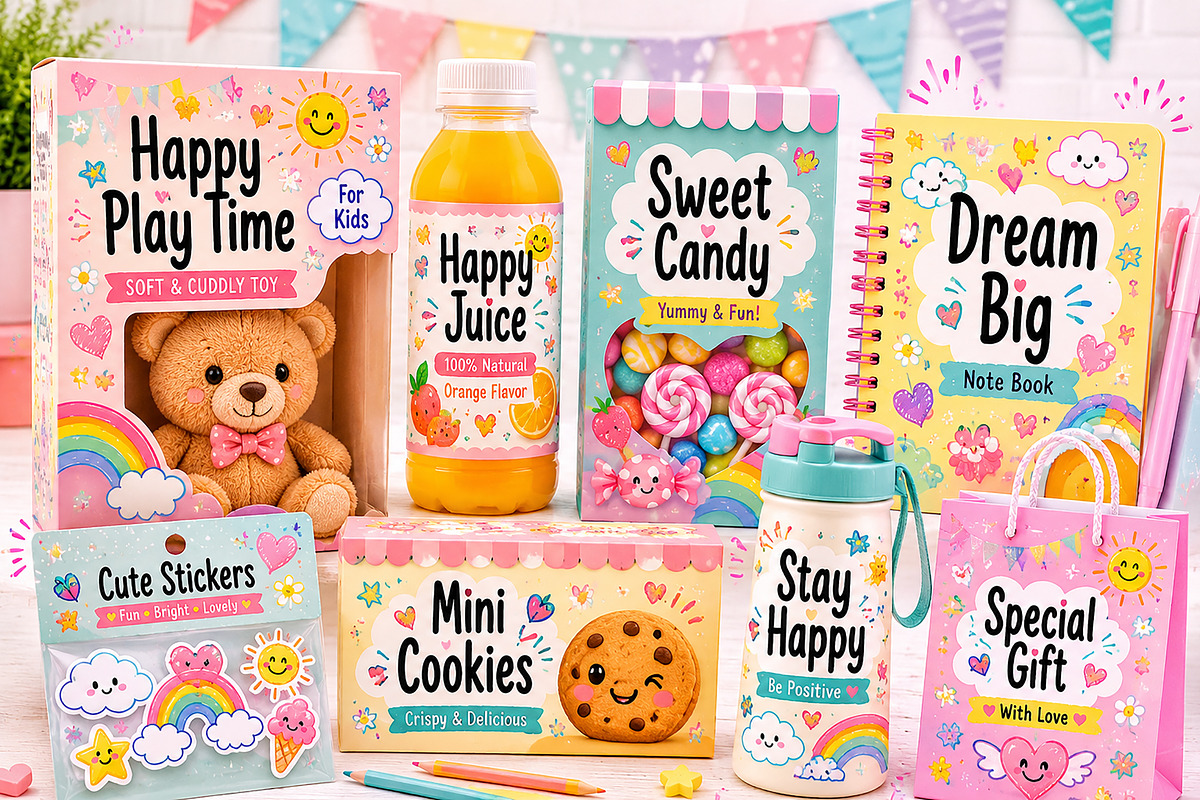 Cheerful Letters, a Handwritten Font by Wow Magic (Photo 2 of 4)