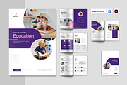 Education School Plan Brochure, a Brochure Template by Spark_Creative (Thumbnail 1 of 5)