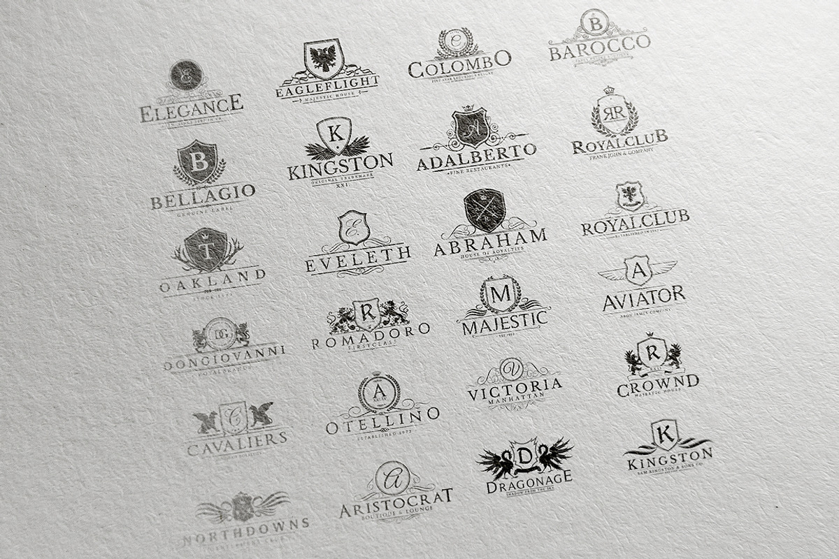 1500 Logos Bundle Collection, a Branding & Logo Template by Graphicdome (Photo 130 of 185)