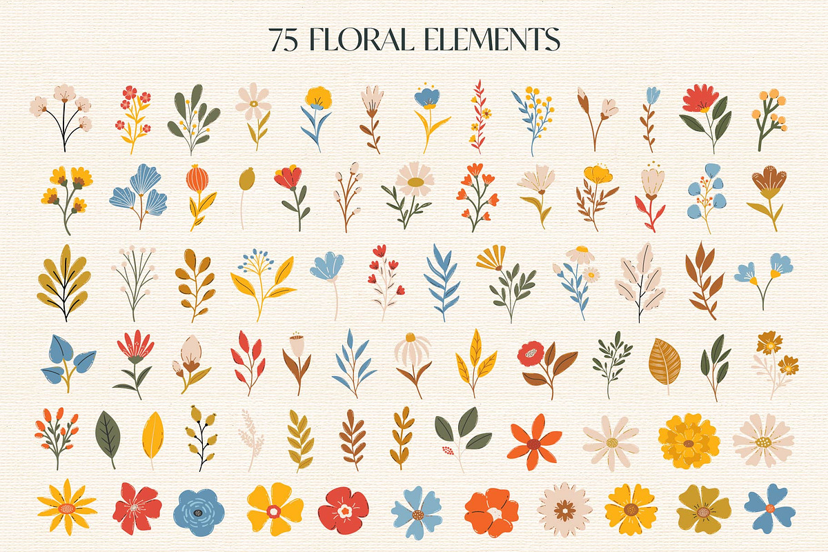 Blooming Season. Flowers & Patterns, a Decorative Illustration by EltaMaxArt (Photo 3 of 14)
