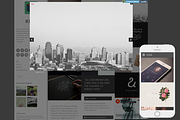 Kiza, a Websites & App Template by ajufbox (Thumbnail 2 of 2)