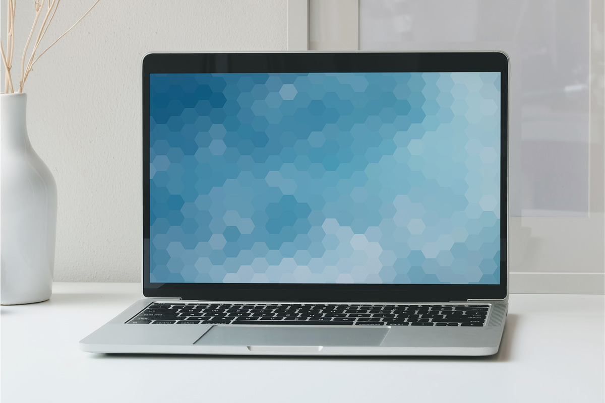 6 Blue Water Geometric Backgrounds, a Pattern Graphic by Tori Design (Photo 4 of 8)