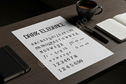 Dinile: High-End Luxury Serif Typefa, a Font by Astuti Studio (Thumbnail 8 of 16)