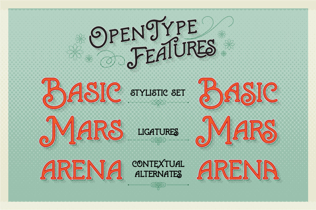 Marema Typeface preview 3