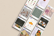 Nutrition Coach Instagram Canva Kit, a Social Media Template by Soul & Maeum Store (Thumbnail 4 of 7)