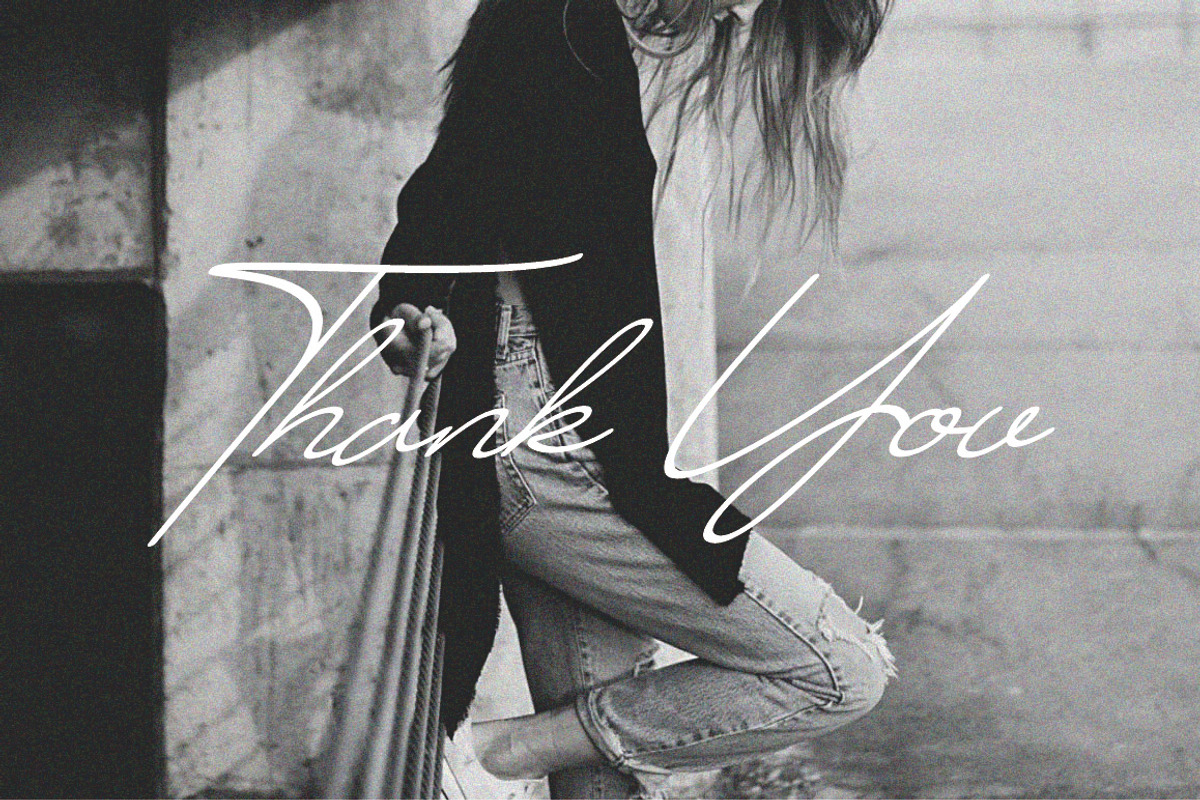 Be Awesome Script Font, a Script Font by JNJ Studio (Photo 10 of 10)