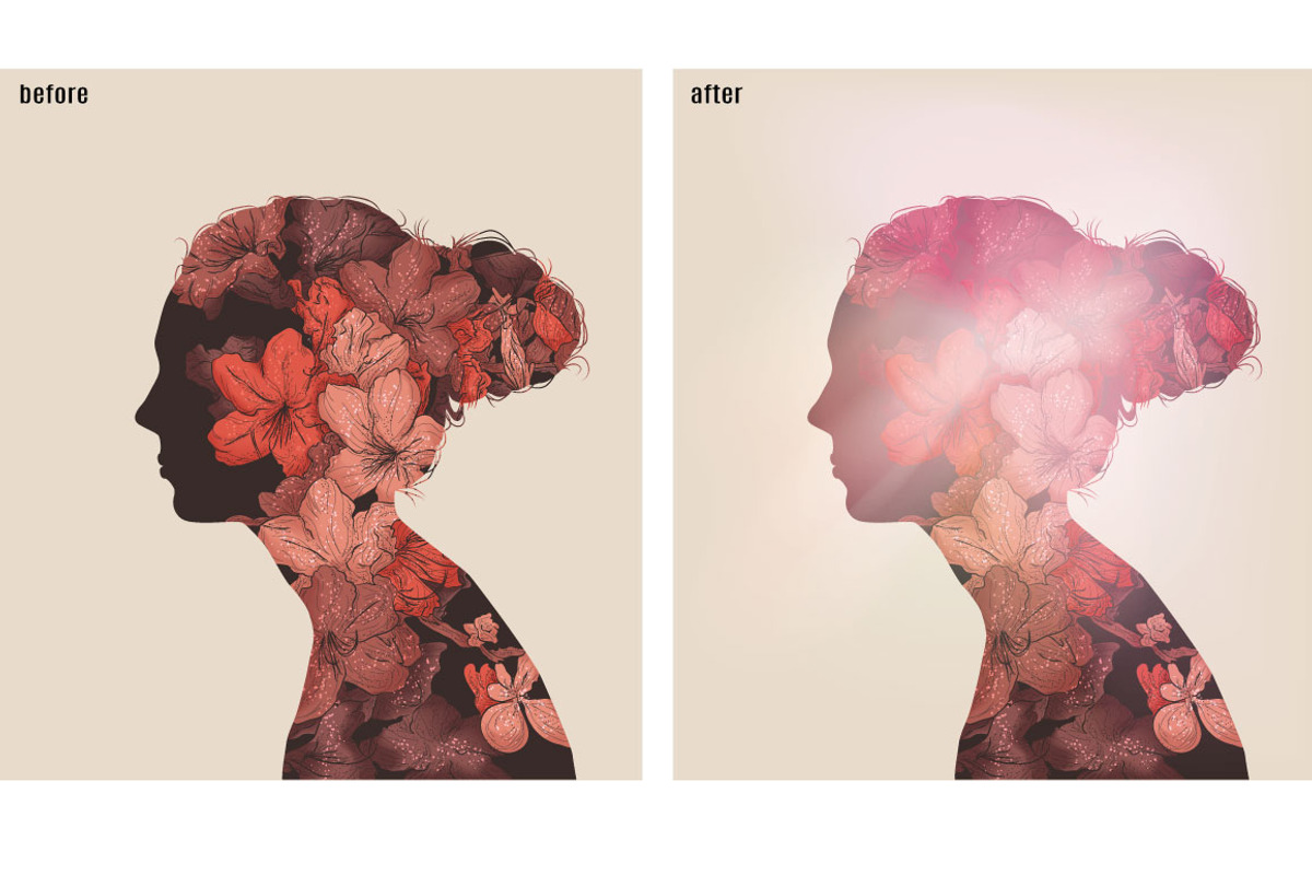Vector Light Leaks, a Texture Graphic by Transfuchsian (Photo 3 of 4)
