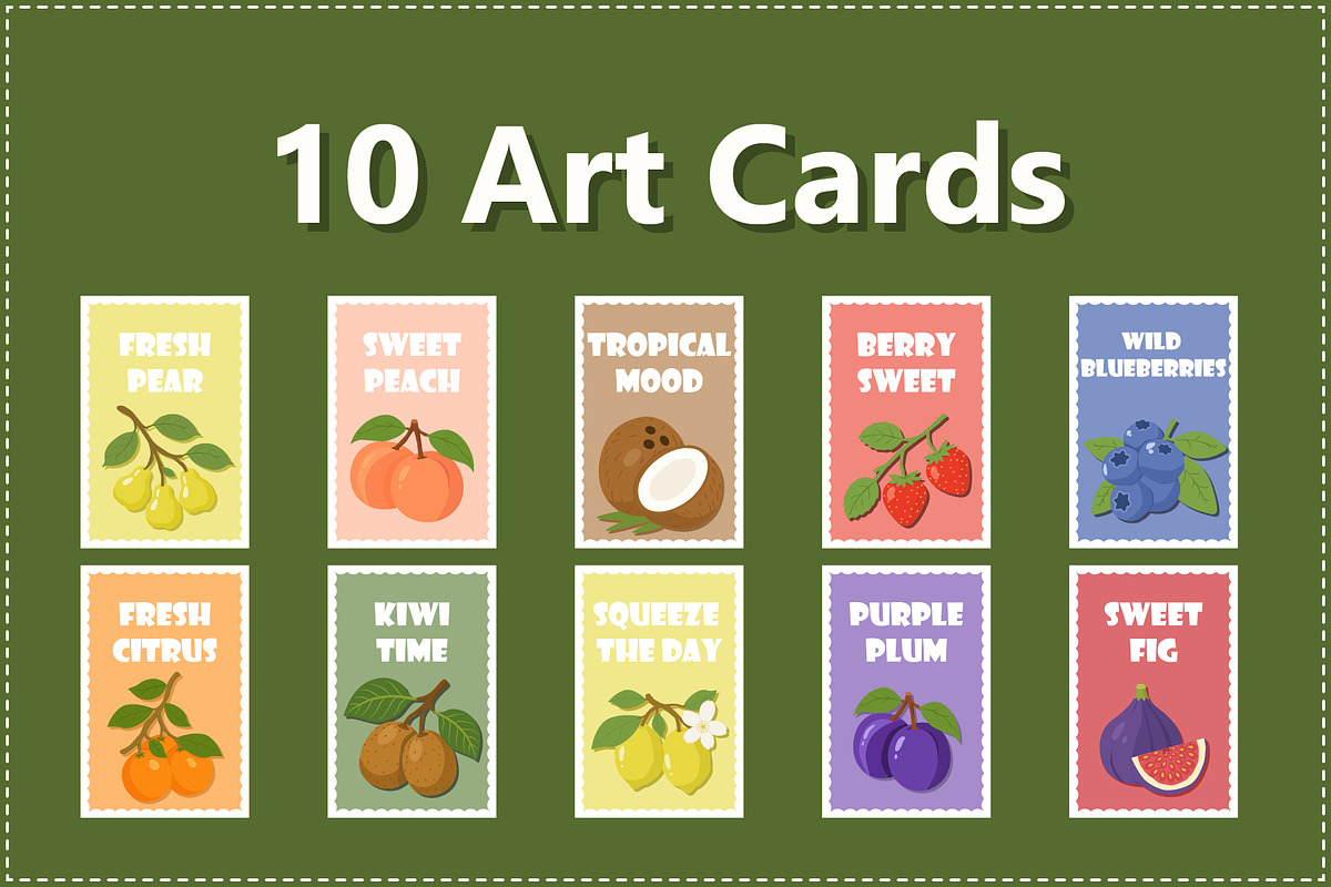 Fruit Clipart Bundle, an Object Graphic by OREHOVKA (Photo 6 of 7)