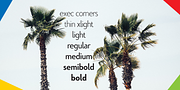 Exec Corners, a Sans Serif Font by Wiescher-Design (Thumbnail 7 of 8)