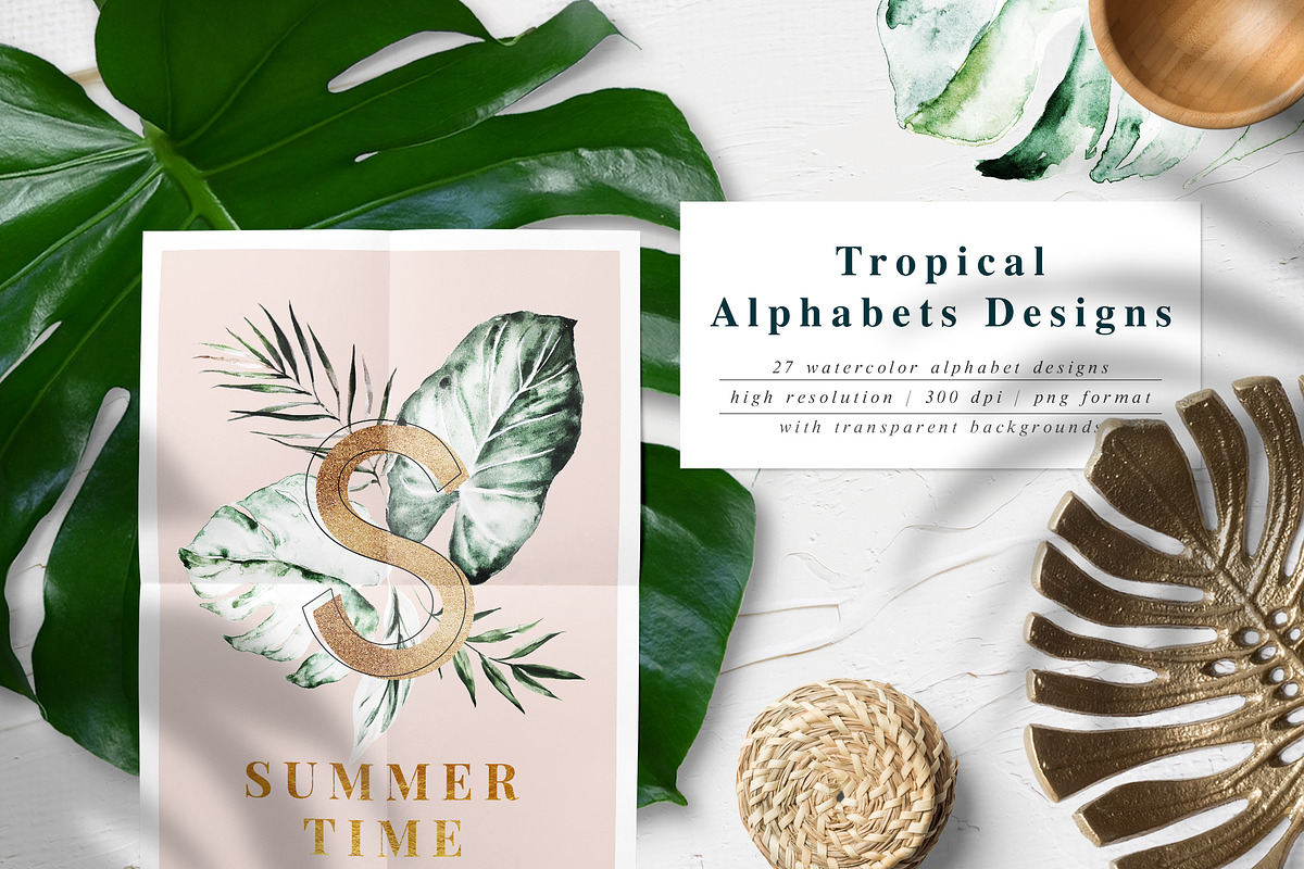 Lush-Summer Graphic Set, an Illustration by Graphic Box (Photo 6 of 8)