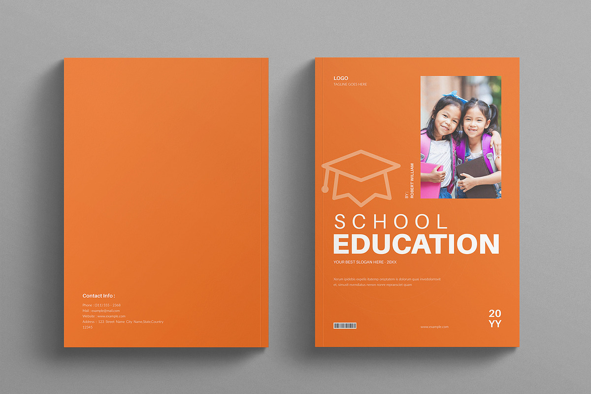 Education Template, a Brochure Template by E-Type (Photo 7 of 7)
