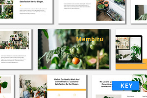 Membiru - Keynote Template