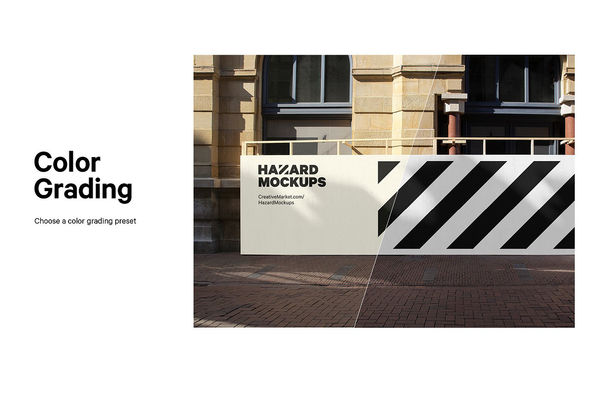 Outdoor Hoarding Mockup Bundle, an Advertising Mockup by HAZARD MOCKUPS (Photo 9 of 12)