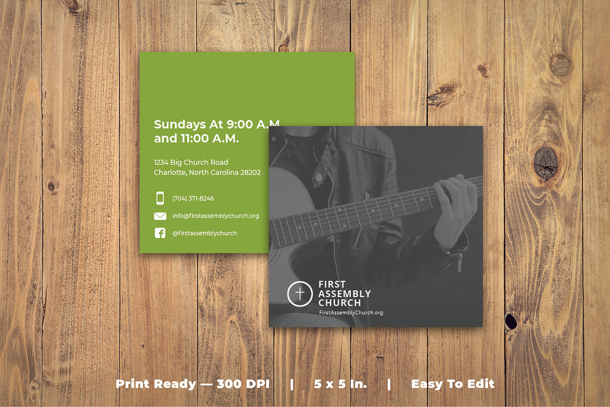 Church Bulletin (Tri-Fold), a Brochure Template by Tyler Sanguinette (Photo 1 of 4)