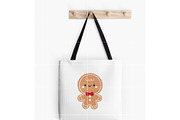 Christmas Gingerbread Cookies SVG, an Illustration by TheHitShop (Thumbnail 5 of 10)