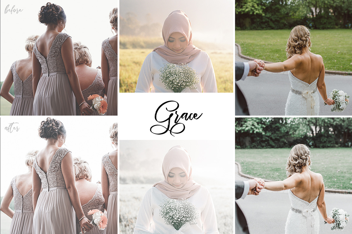 Wedding Princess Lightroom presets preview 6