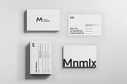 Minimal Business Cards - Bundle 01, a Business Card Template by MustaART (Thumbnail 7 of 10)