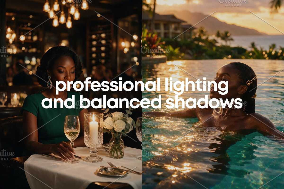Luxury Melanin Woman Stock Photos, a Person Photo by Selenique Studio (Photo 4 of 12)