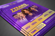 Church Anniversary Poster Template, a Social Media Template by church flyer templates (Thumbnail 4 of 8)