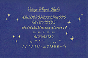 Vintage Whisper Handwritten Script, a Handwritten Font by gafaroff studio (Thumbnail 6 of 8)