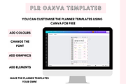 Canva Self-Care Digital Planner, a Stationery Template by DigitalbossCreations (Thumbnail 3 of 9)