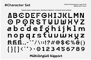 Oktural - Monospace Logo Font, a Sans Serif Font by Say Studio (Thumbnail 11 of 12)