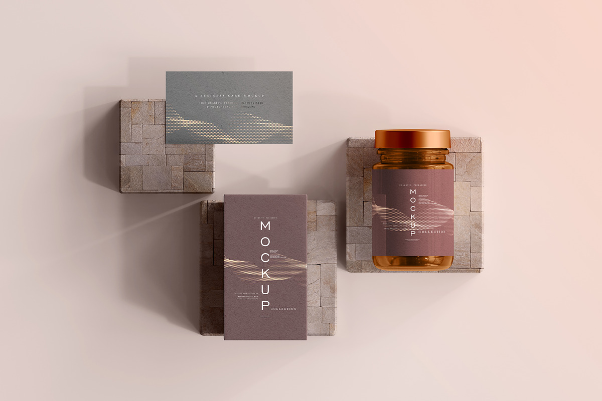 390+ Cosmetic Branding Mockup Scenes, a Cups & Container Mockup by pmvch (Photo 65 of 367)