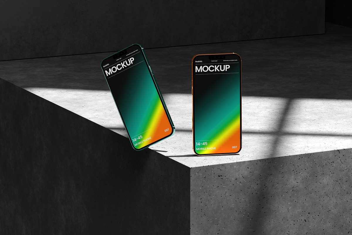 10 PSD Concret Iphone Mockup, an iPhone Mockup by East Gallery (Photo 3 of 10)