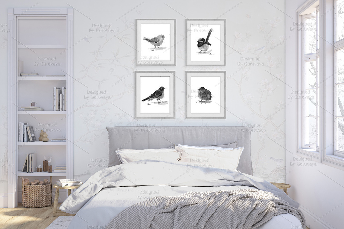 Interior Mockup, Bedroom Mockup, a Household Mockup by Designed By Gorovaya (Photo 4 of 7)