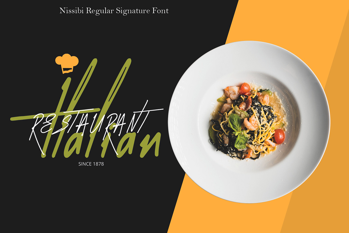 Nissibi Regular Signature Font