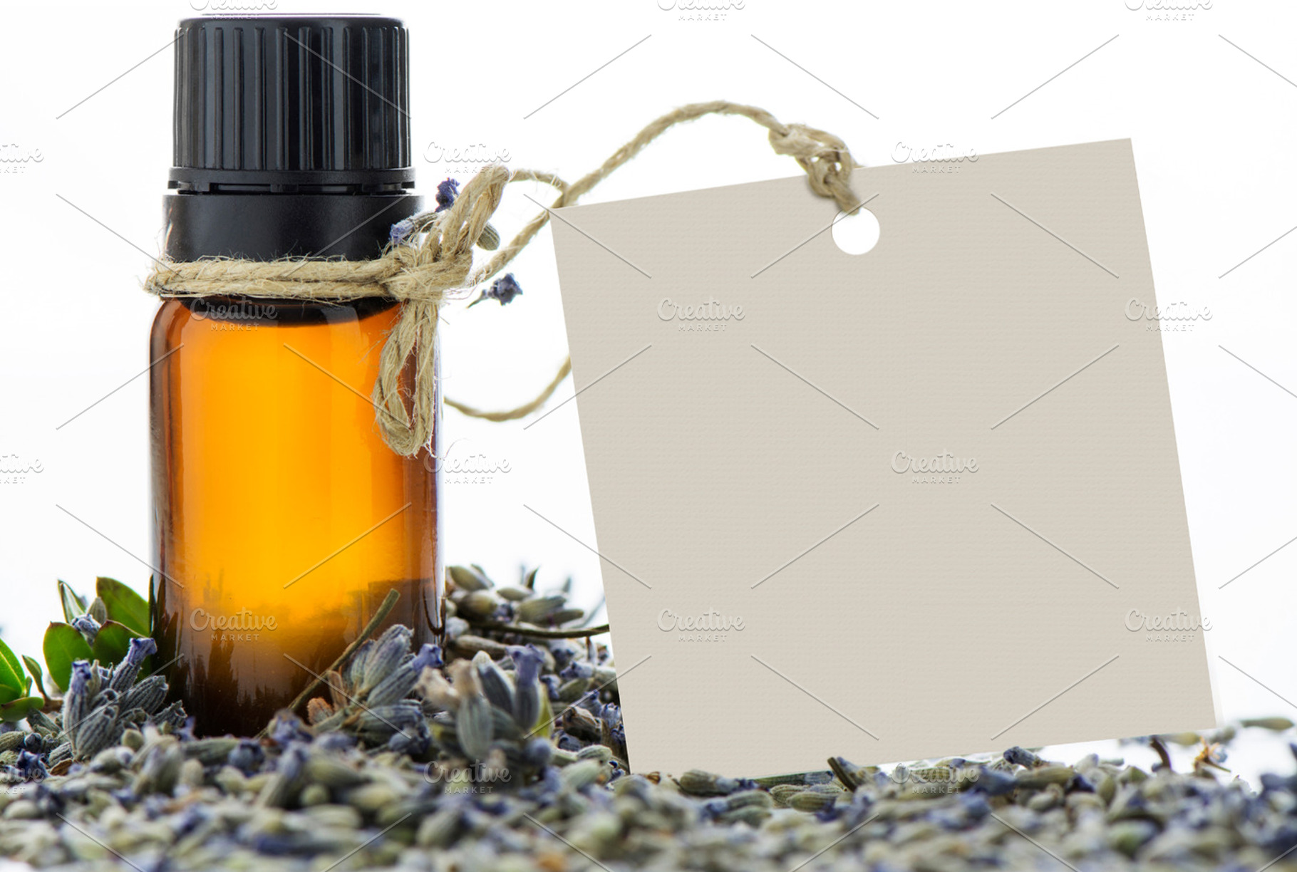 Essential oil and lavander flowers, a Health & Medical Photo by SZ IMAGE