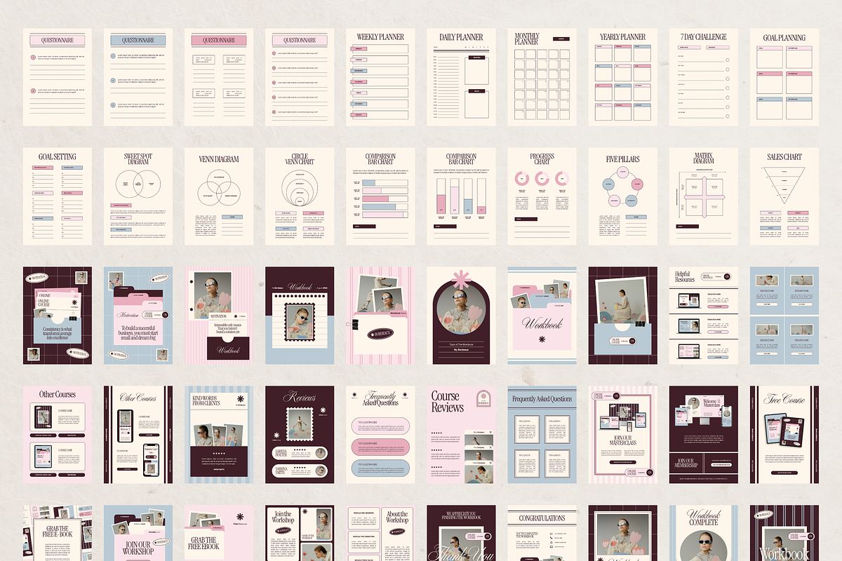 Canva Workbook Template for Coaches, a Magazine Template by Branding Babe Co. (Photo 8 of 10)
