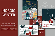 Nordic Winter Greeting Cards, an Animal Illustration by Part of the Art (Thumbnail 1 of 5)
