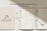 Love Manifestation Journal Canva, a Presentation Template by HelloKarla (Thumbnail 4 of 7)