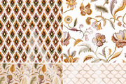 Bohemian Ornament Seamless Patterns, a Pattern Graphic by Maishop (Thumbnail 6 of 7)
