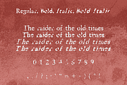 Raider, A Vintage Rugged Font, a Sans Serif Font by Voleshads (Thumbnail 7 of 7)
