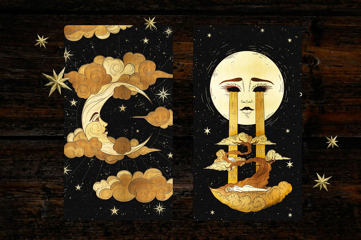 Cocorrina The Moon Collection, an Illustration by Cocorrina (Photo 3 of 12)