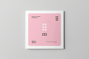 Four Fold Square Brochure Mock-up, an Advertising Mockup by zippypixelstudio (Thumbnail 7 of 13)