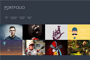 Fun Folio Wordpress Theme, a WordPress Template by Made in Cardiff (Thumbnail 3 of 4)