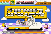 Sycloops Family Display, a Sans Serif Font by Tegh co. (Thumbnail 4 of 11)