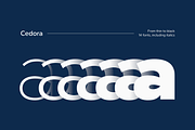 Cedora, a Sans Serif Font by Lafontype (Thumbnail 1 of 6)